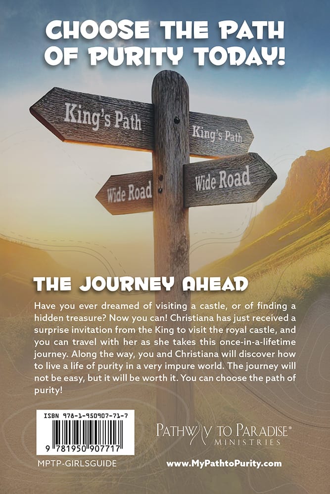 My Path to Purity Girls' Trail Guide Back Cover