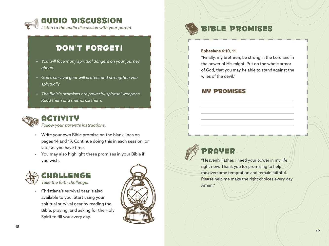 My Path to Purity Girls' Trail Guide Sample 2