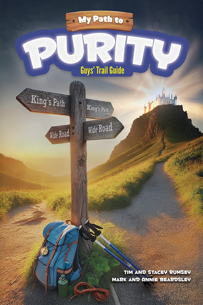 My Path to Purity Guys' Trail Guide Front Cover